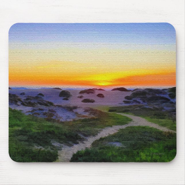 TAPIS DE SOURIS SURF BEACH CALIFORNIE (Devant)