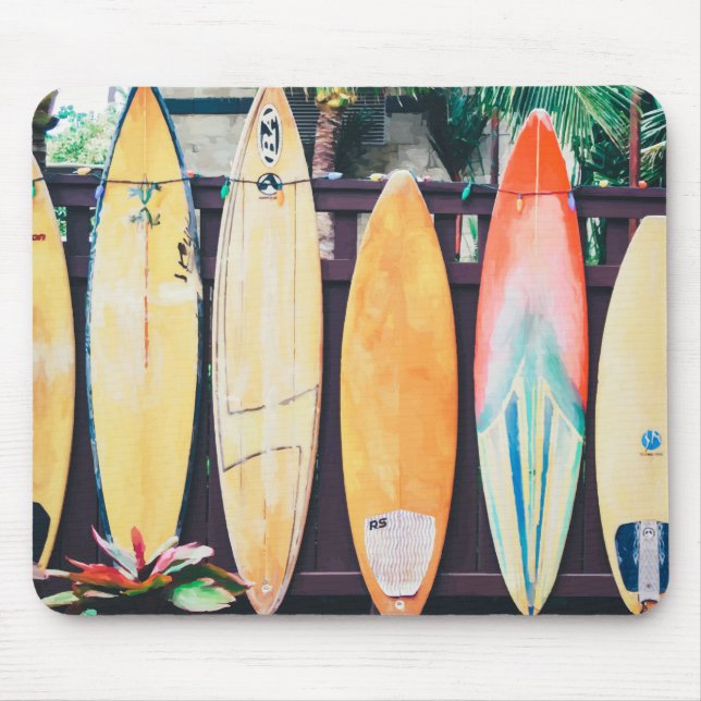 Tapis De Souris Surf Oahu | Mousepad (Devant)