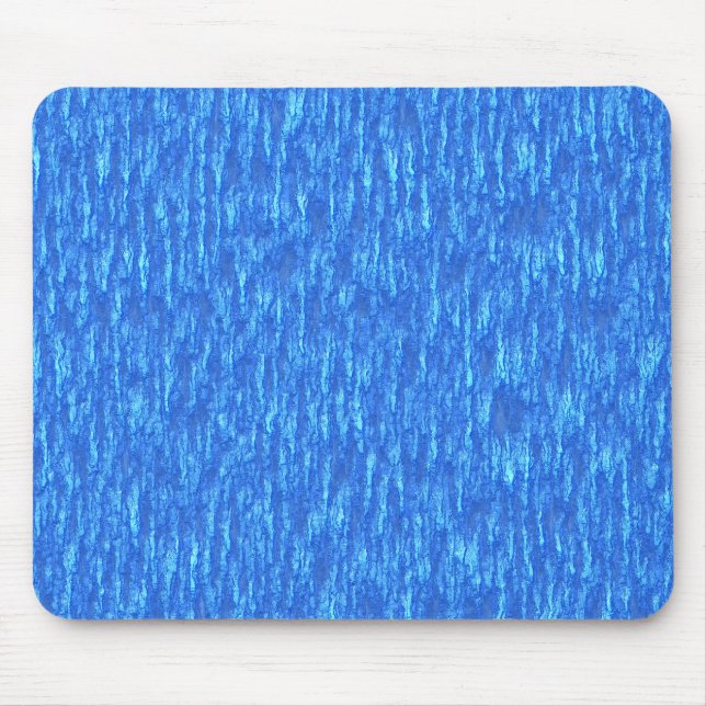 Tapis De Souris Surface de cristal bleu rugueux (Devant)