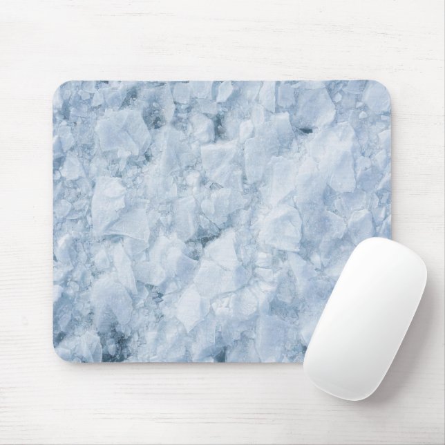 Tapis De Souris Surface de glace fissurée (style 3) Peinture à l'h (Avec souris)