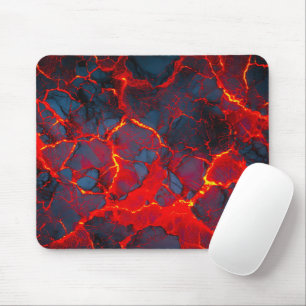 Tapis De Souris Surface de lave chaude (Style 1) Peinture à l'huil
