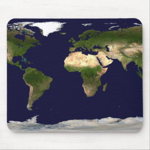 Tapis De Souris Surface de terre, eau peu profonde, et Topogra