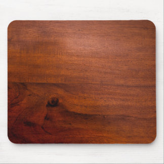 Tapis De Souris Surface en bois d'acajou