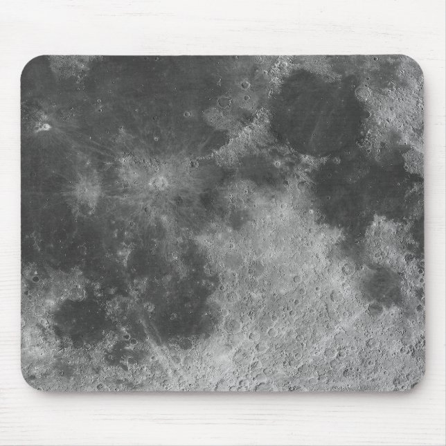 TAPIS DE SOURIS SURFACE LUNAIRE DE LA LUNE (Devant)