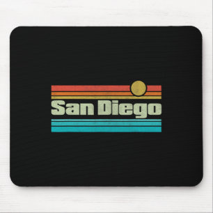 Tapis De Souris Surfing Californie Ca San Diego années 70 80
