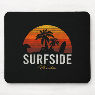 Tapis De Souris Surfside Beach Floride Fl Palms Surf de vacances s