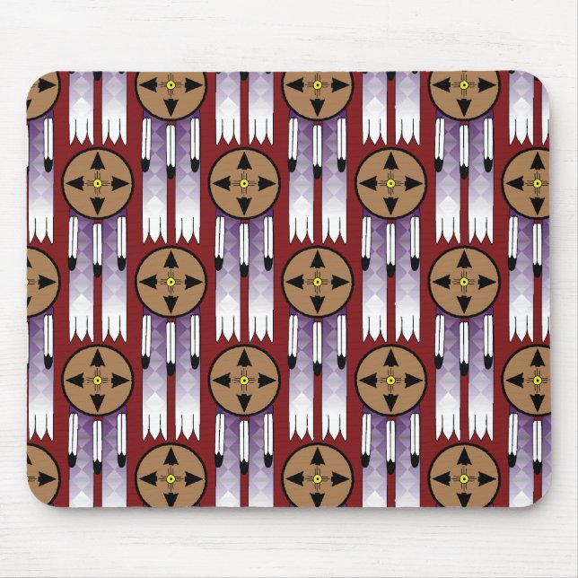 Tapis De Souris Surveillance du bouclier (Devant)