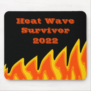 Tapis De Souris Survivant de la vague de chaleur 2022 Pad de la so