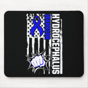 Tapis De Souris Survivant de l'hydrocéphalie Inspirer le guerrier