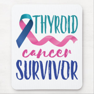 Tapis De Souris Survivant du cancer de la thyroïde