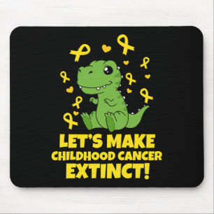 Tapis De Souris Survivant du Mois de sensibilisation au cancer de