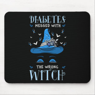 Tapis De Souris Survivants du diabète Patient diabétique Halloween
