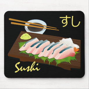 Tapis De Souris Sushi Mousepad