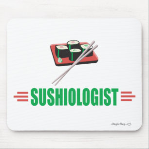 Tapis De Souris Sushie humoristique