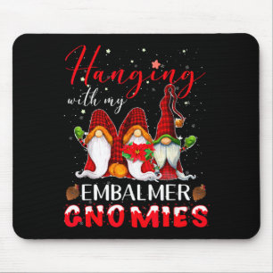 Tapis De Souris Suspendu avec mes Gnomies Embaumeurs Noël Entrepre