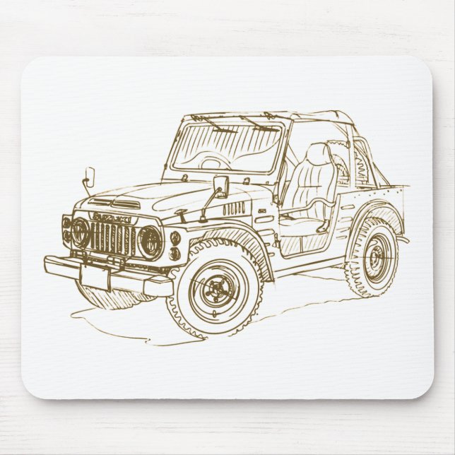 Tapis De Souris Suz Jimny SJ10 (Devant)