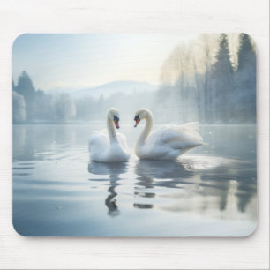 Tapis De Souris Swan Animal Bird Beauté Liberté Nature sauvage Nat