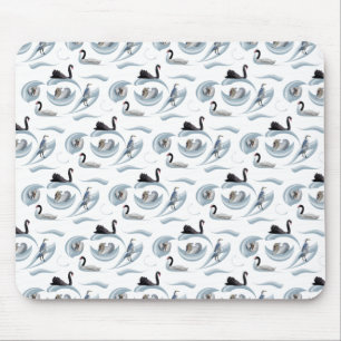Tapis de souris Swan Frenzy (choisir la couleur)