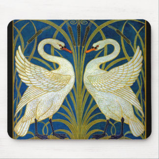 Tapis De Souris Swans Art Déco