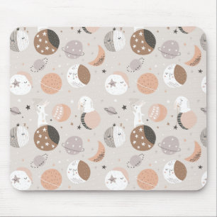 Tapis De Souris Sweat Dream Bunnies Dans Motif spatial