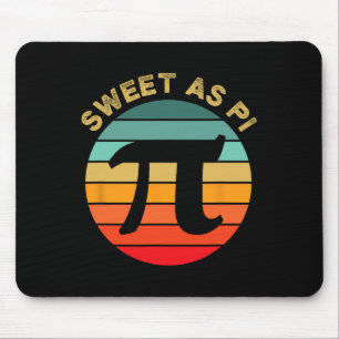 Tapis De Souris Sweet As Pi Day 2025 Funny Math Enseignant Joke 3.
