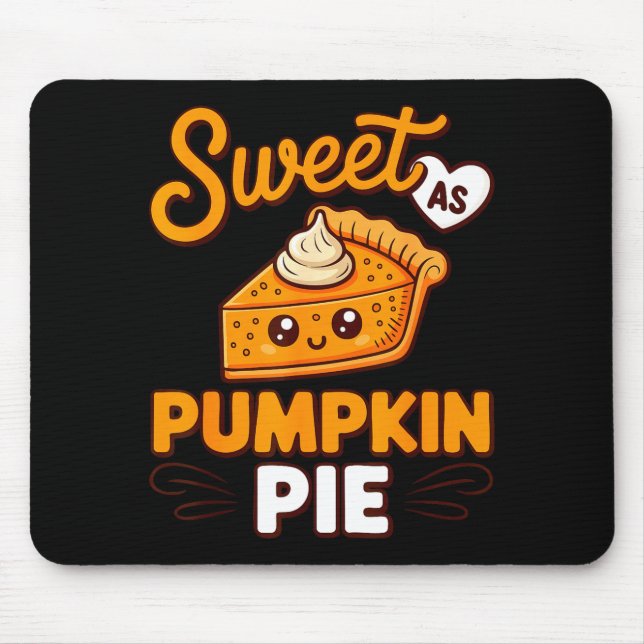 Tapis De Souris Sweet As Pumpkin E Shirt Adult Kids Men Women Than (Devant)