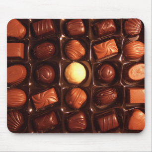 Tapis De Souris Sweet Delights Chocolate Pattern Mouse Pad