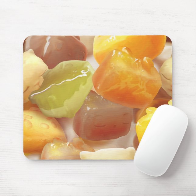Tapis De Souris Sweet Potato and Taro Ball Dessert (Avec souris)