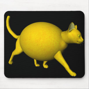 Tapis De Souris Sweet-Sour Lemon Cat