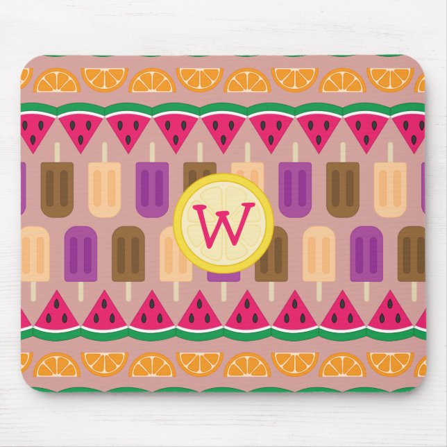 Tapis De Souris Sweets d'été Mousepad (Devant)