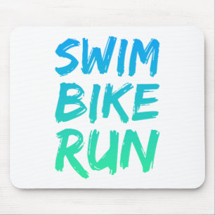 Tapis De Souris Swim Bike Run superbe design