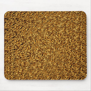 Tapis De Souris Swirl Shag Furry Mousepad