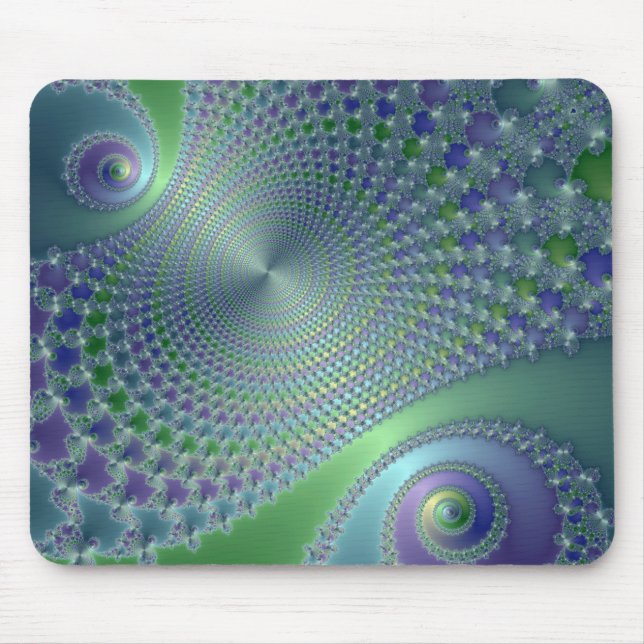 Tapis De Souris Swirler - Fractal Mousepad (Devant)