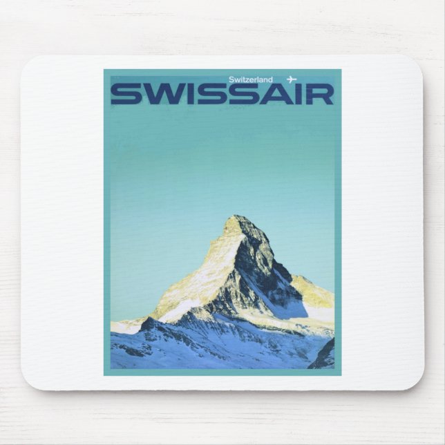 Tapis De Souris Swissair, Matterhorn (Devant)