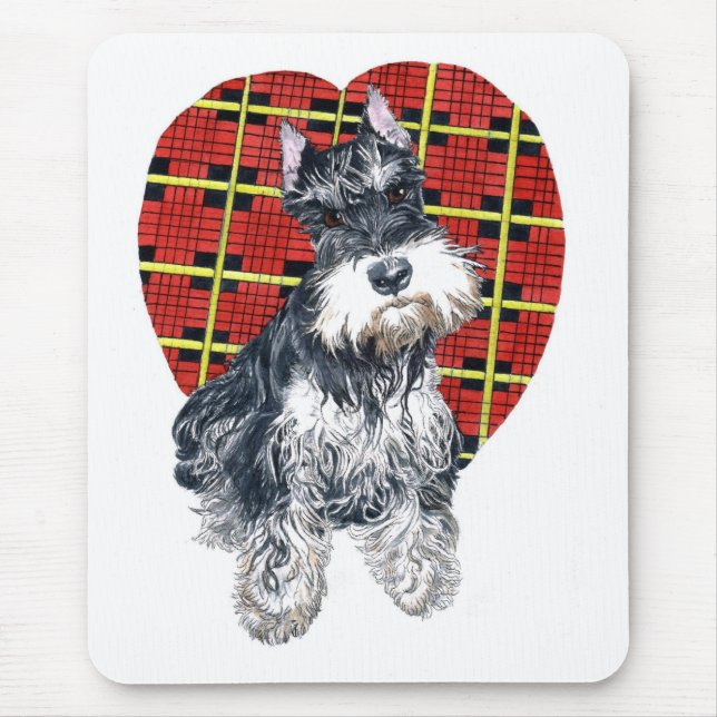 Tapis De Souris Sybil le Schnauzer Mousepad (Devant)