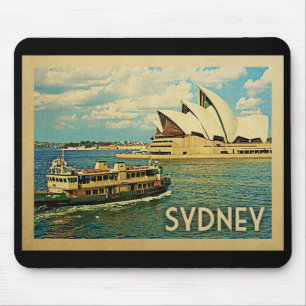 Tapis De Souris Sydney Australia Vintage Travel