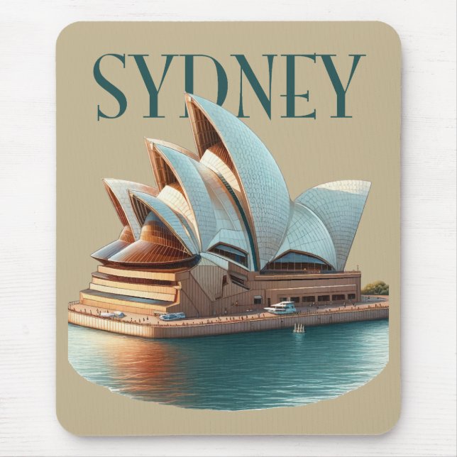 Tapis De Souris Sydney Opera House Australie (Devant)