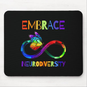 Tapis De Souris Symbole d'acceptation de la sensibilisation sur l'