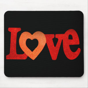 Tapis De Souris Symbole d'amour