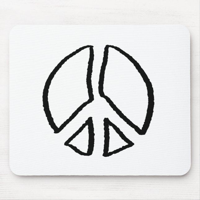 TAPIS DE SOURIS SYMBOLE DE LA PAIX (Devant)