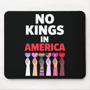 Tapis De Souris Symbole De Manifestation No Kings In America Depui
