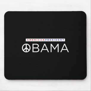 Tapis De Souris SYMBOLE DE PAIX DU PRÉSIDENT américain Barack Obam