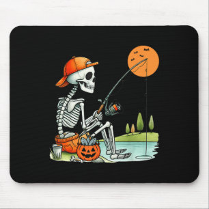 Tapis De Souris SYMBOLE DE PAIX Squelette Fille Boire Café de Paix