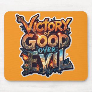 Tapis De Souris Symbole de triomphe Dussehra 2025 - Sticker découp