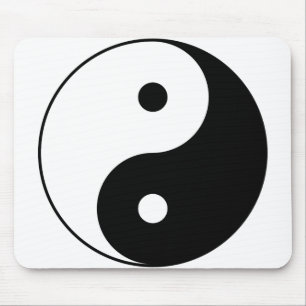 Tapis De Souris Symbole de YIN ET de YANG