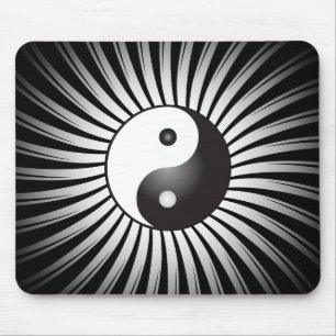 Tapis De Souris Symbole de Yin Yang : Mousepad
