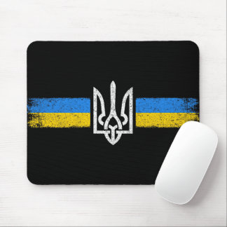 Tapis De Souris SYMBOLE DU Drapeau Ukraine