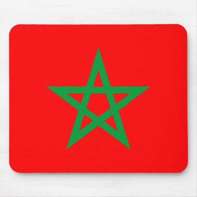Tapis De Souris symbole du pays du maroc (Devant)