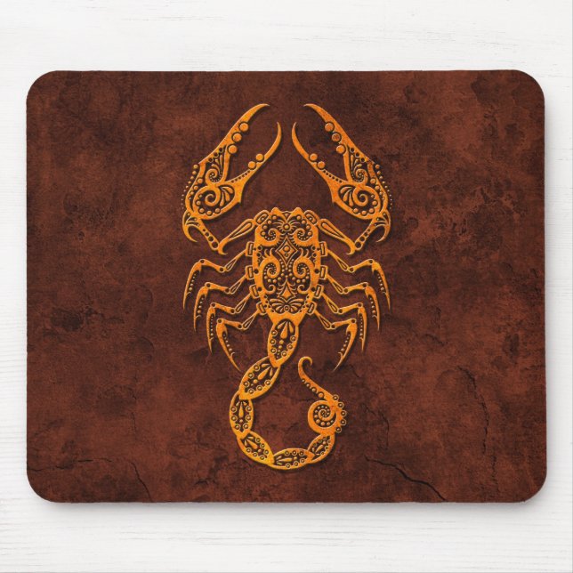 Tapis De Souris Symbole en pierre de Scorpion d'Intrictate (Devant)
