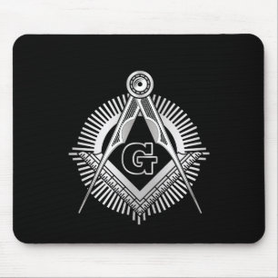 Tapis De Souris Symbole franc-maçonnerie